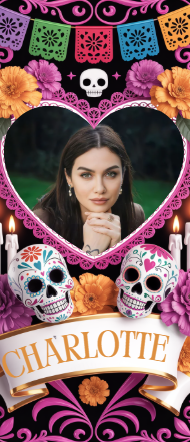Charlotte glass memorial candle design