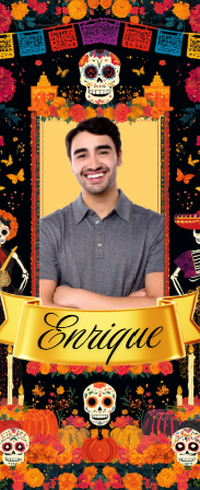 Enrique glass memorial candle design