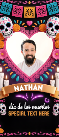Nathan glass memorial candle design